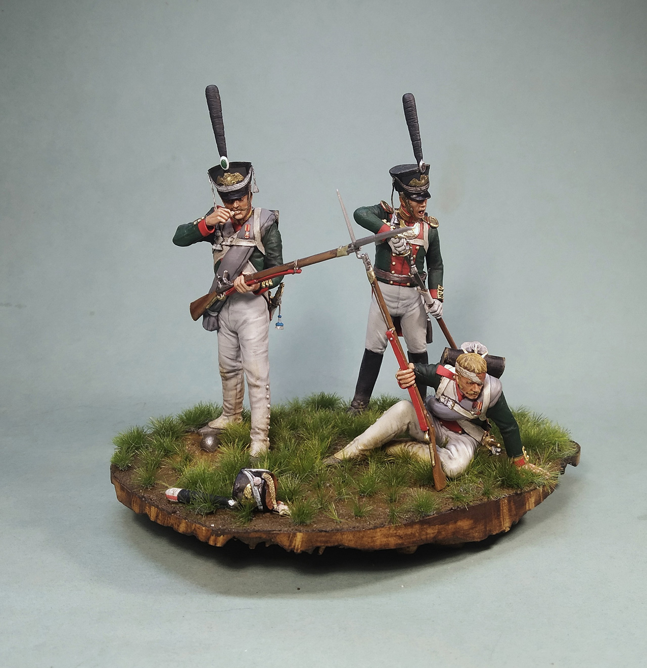 Dioramas and Vignettes: Leib Guard Litovsky regt. infantry, 1812, photo #4