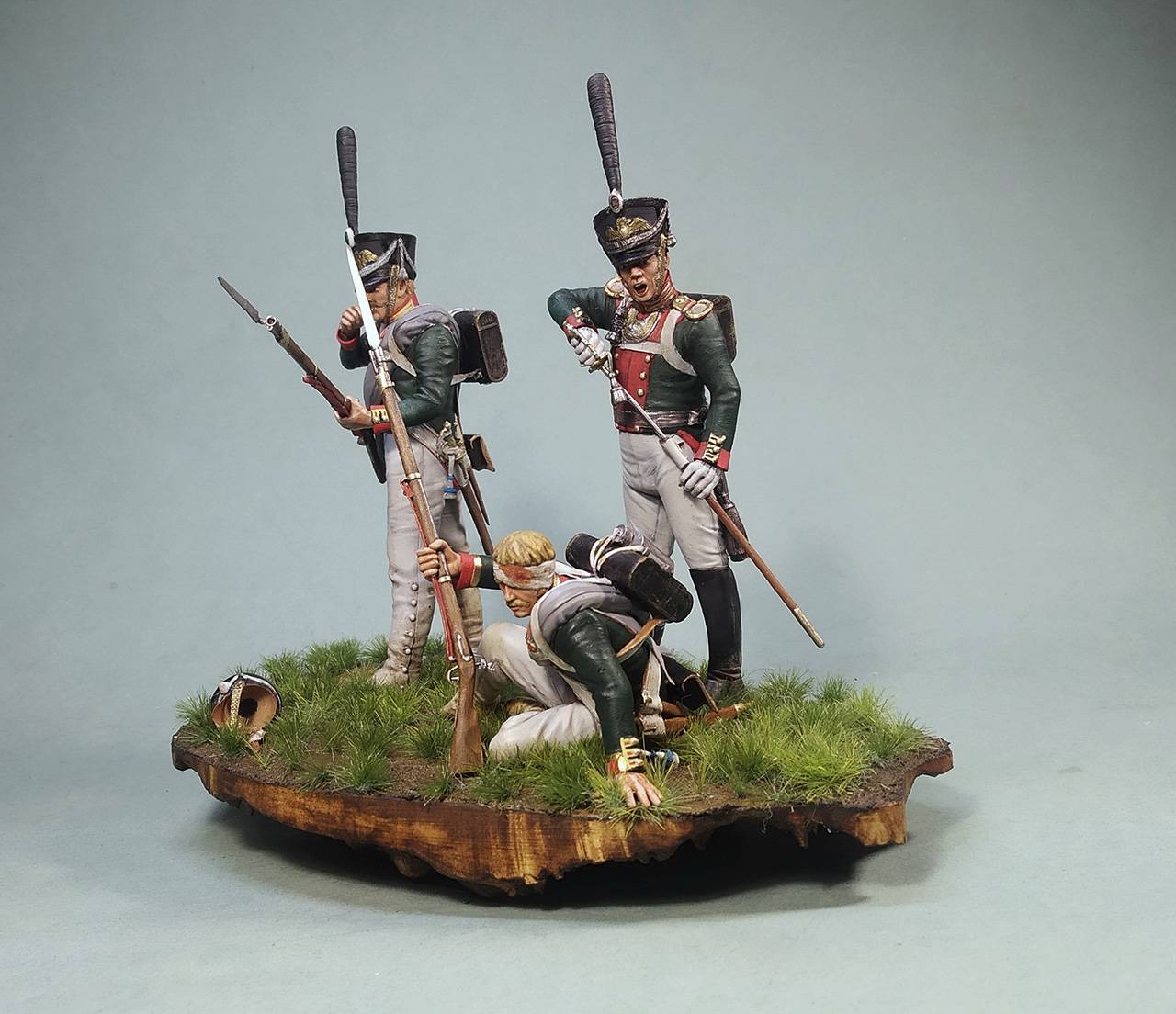 Dioramas and Vignettes: Leib Guard Litovsky regt. infantry, 1812, photo #5