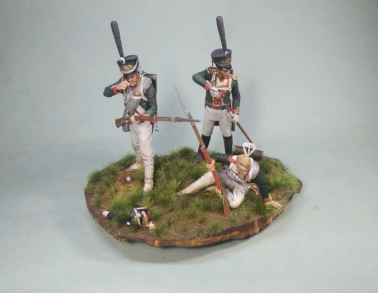 Dioramas and Vignettes: Leib Guard Litovsky regt. infantry, 1812, photo #6