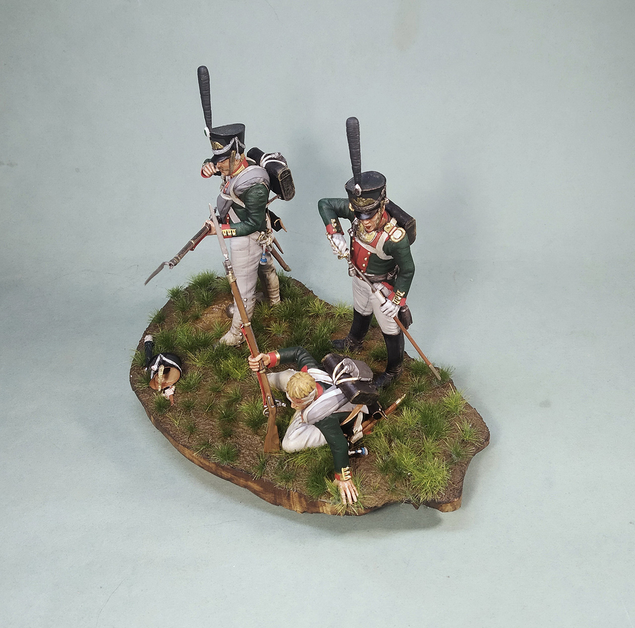 Dioramas and Vignettes: Leib Guard Litovsky regt. infantry, 1812, photo #7