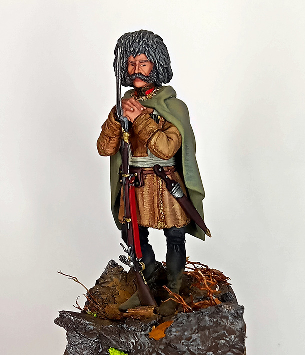 Figures: Caucasian soldier
