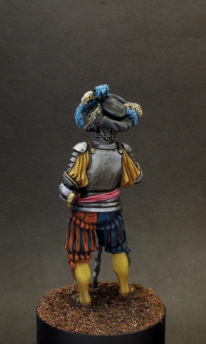 Figures: Landsknecht with a sword, 16th cent., photo #3