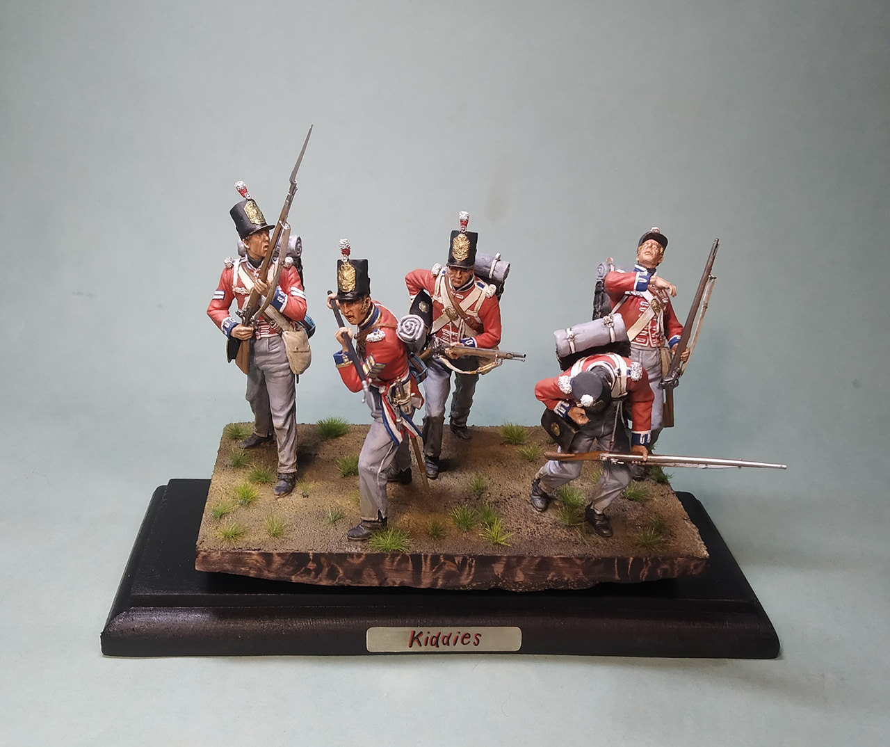 Диорамы и виньетки: Атака 3-го полка Пешей Гвардии, 1809 г. , фото #2