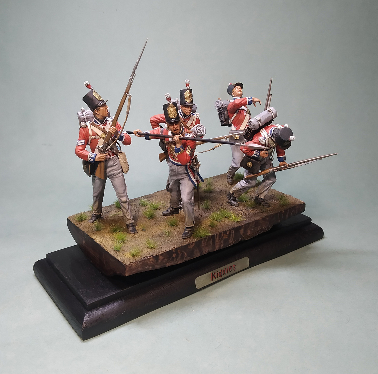 Диорамы и виньетки: Атака 3-го полка Пешей Гвардии, 1809 г. , фото #5