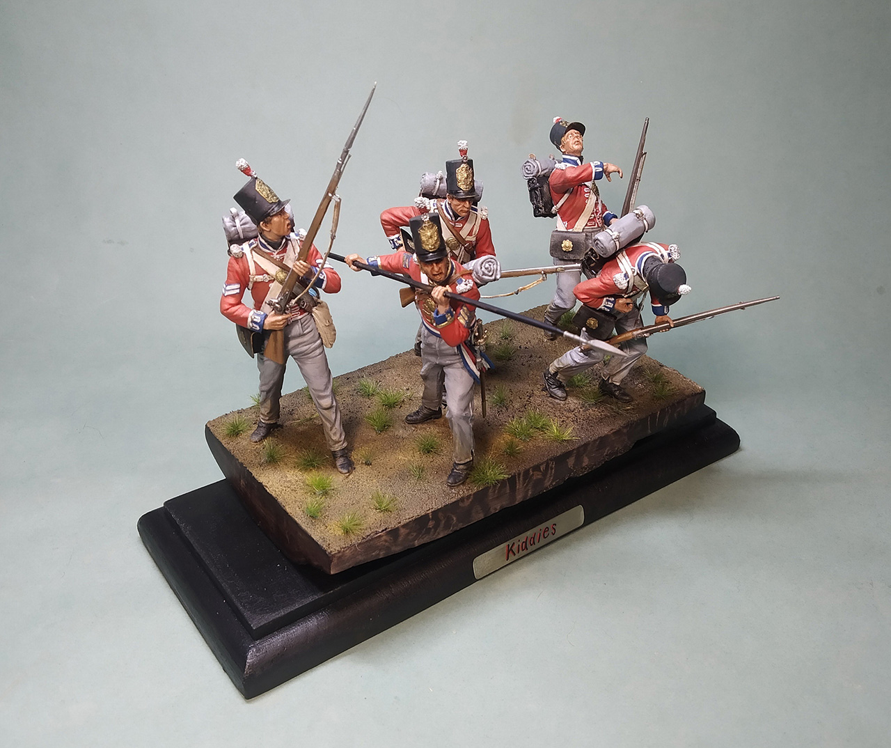 Диорамы и виньетки: Атака 3-го полка Пешей Гвардии, 1809 г. , фото #9