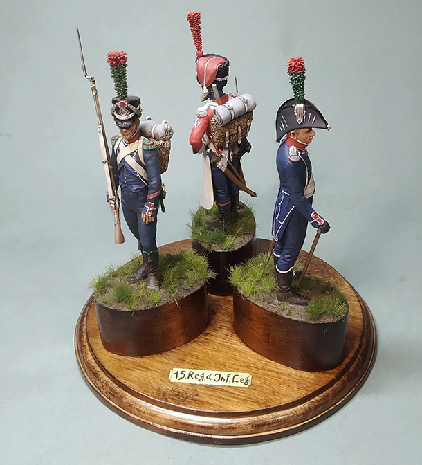 Figures: 15th light regt of Great Army