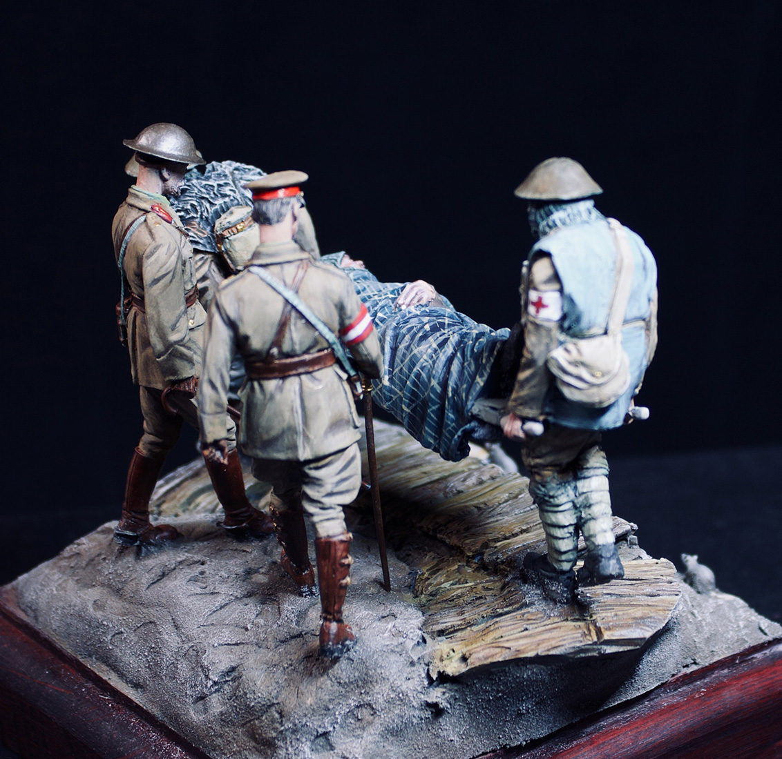 Dioramas and Vignettes: George V visiting the frontline, photo #10