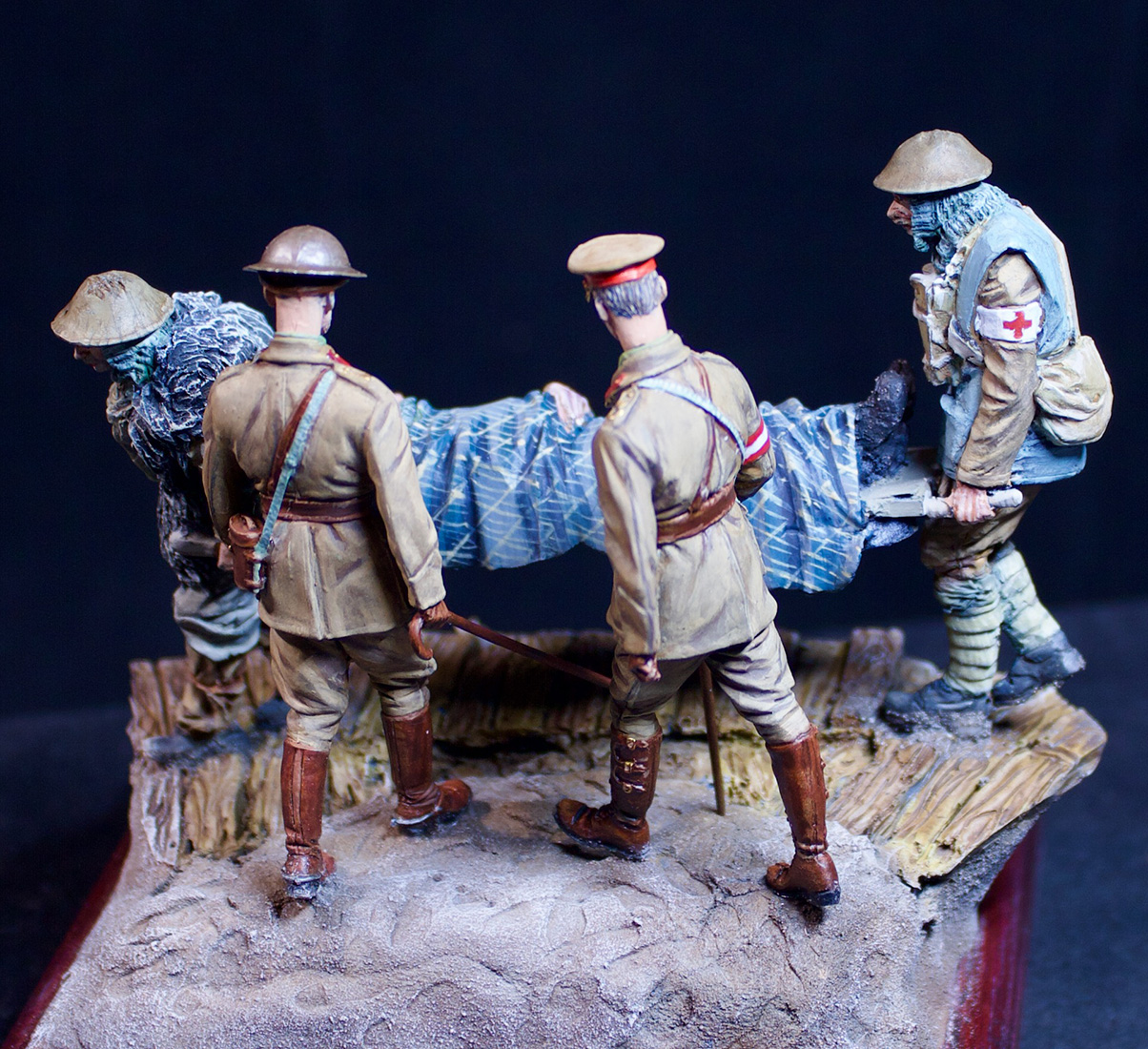 Dioramas and Vignettes: George V visiting the frontline, photo #11