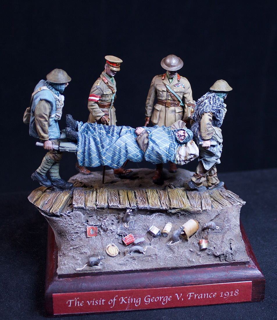 Dioramas and Vignettes: George V visiting the frontline, photo #2