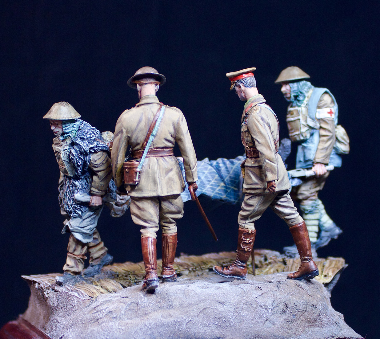 Dioramas and Vignettes: George V visiting the frontline, photo #3