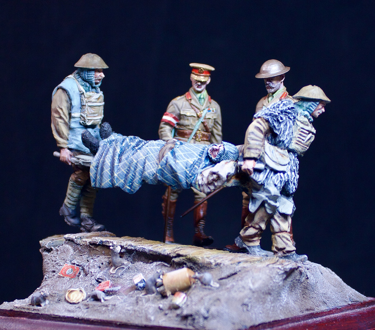 Dioramas and Vignettes: George V visiting the frontline, photo #5