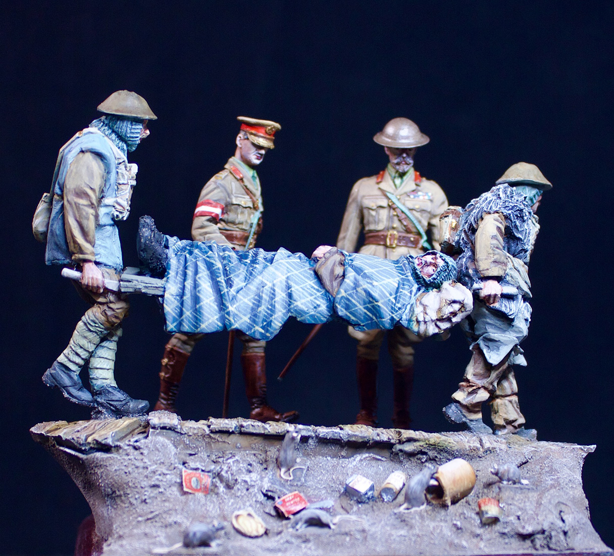 Dioramas and Vignettes: George V visiting the frontline, photo #6