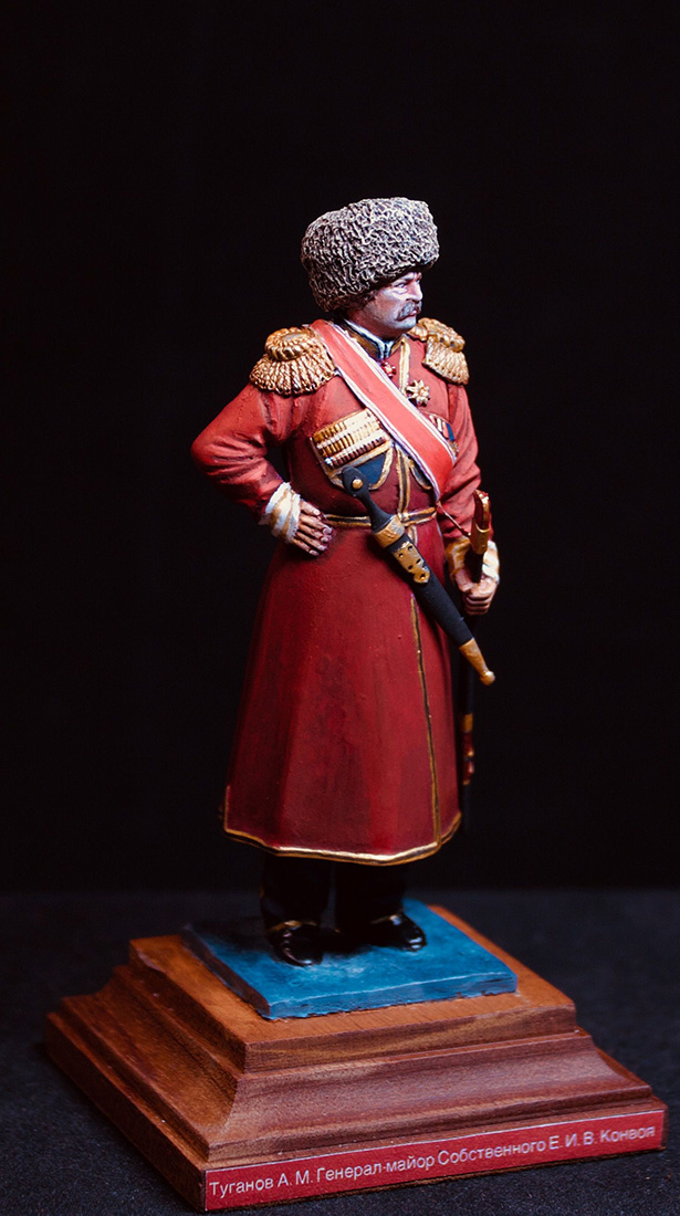 Figures: Major General A.M.Tuganov, photo #4
