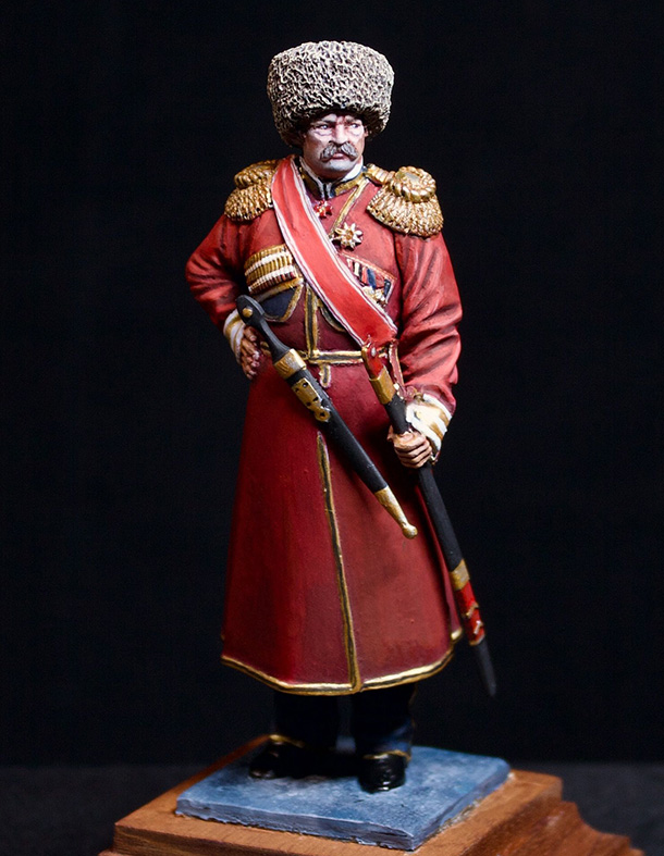 Figures: Major General A.M.Tuganov