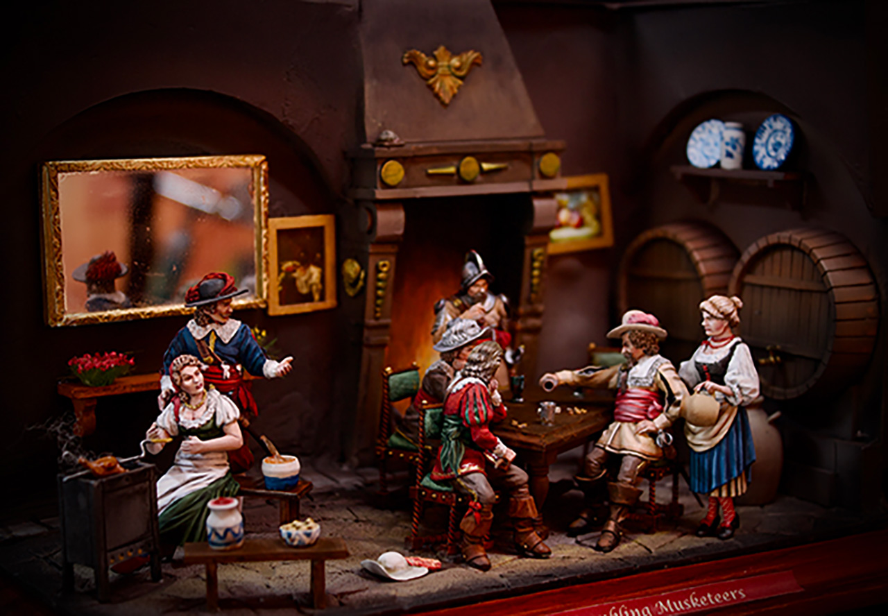 Dioramas and Vignettes: In tavern, photo #1