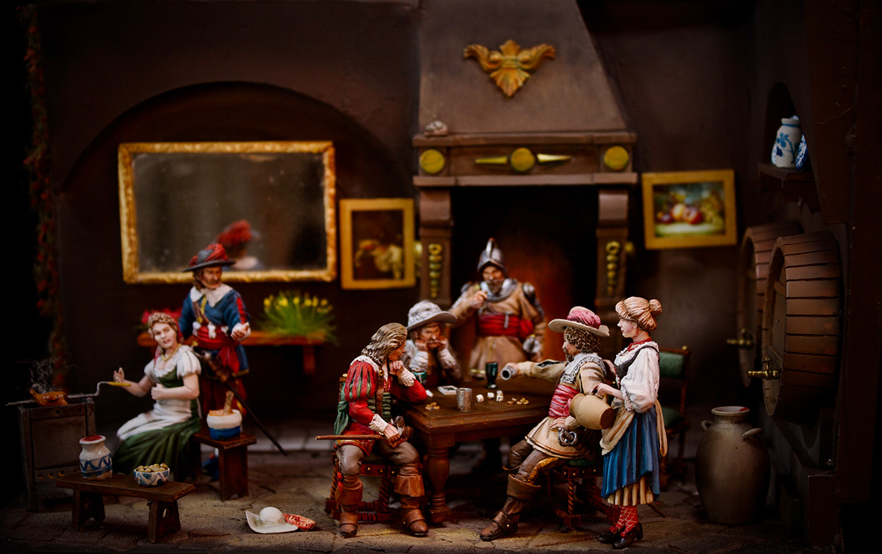 Dioramas and Vignettes: In tavern, photo #2