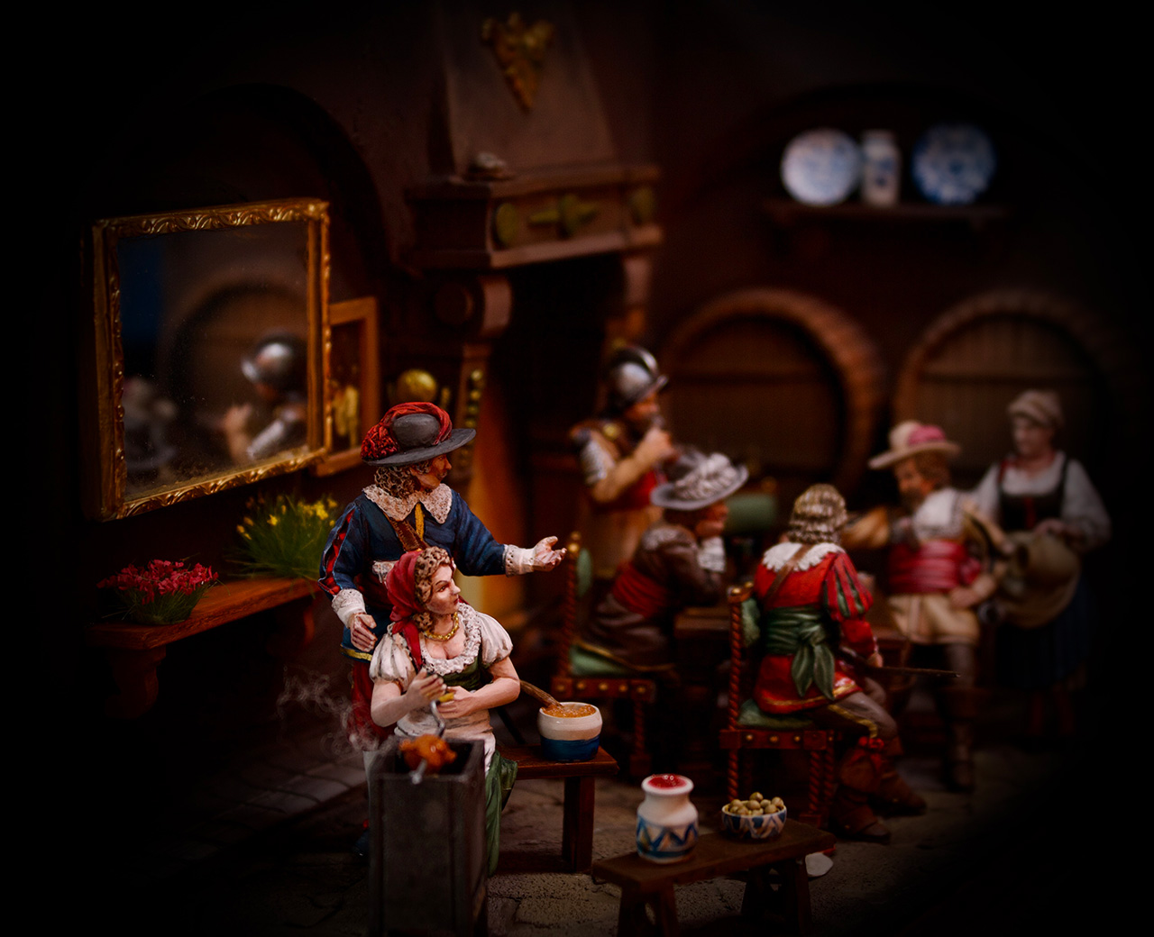 Dioramas and Vignettes: In tavern, photo #6