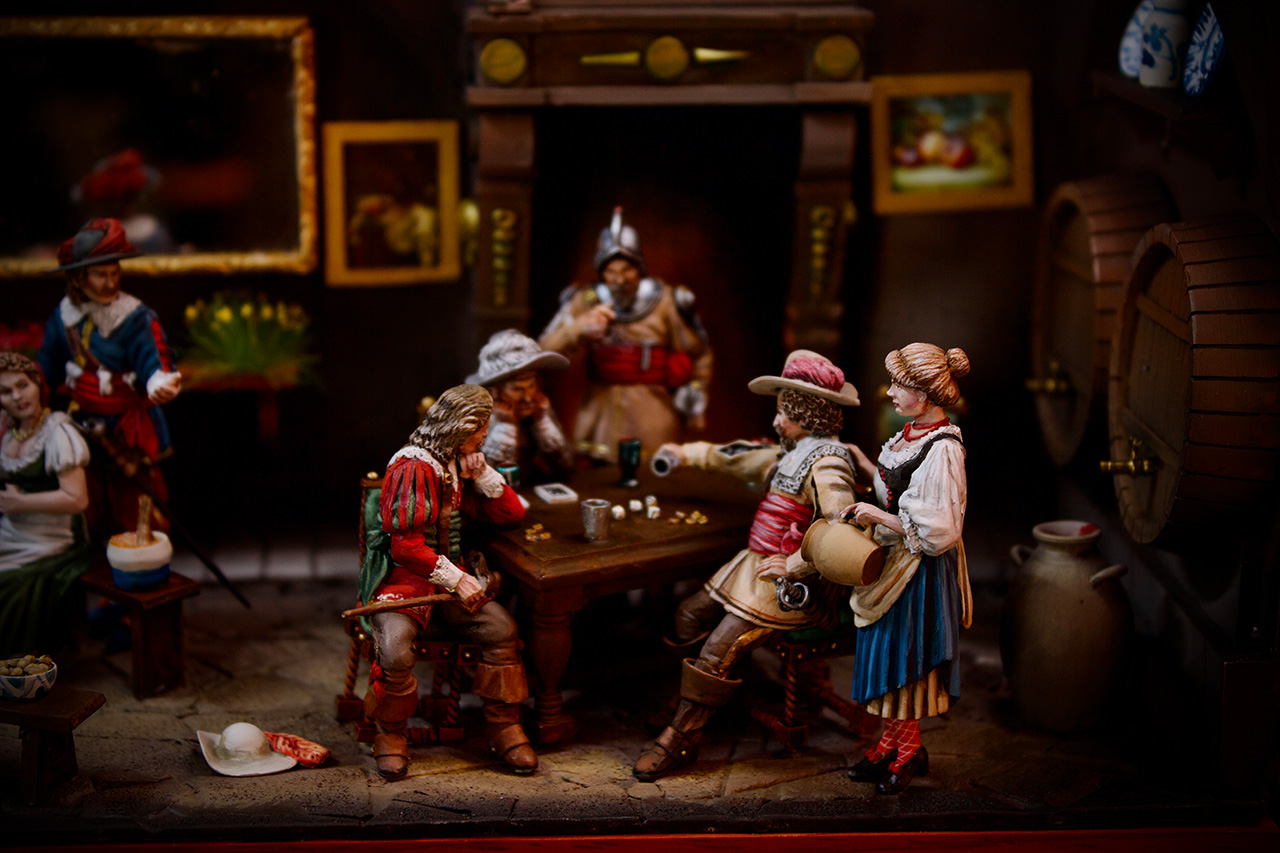 Dioramas and Vignettes: In tavern, photo #7