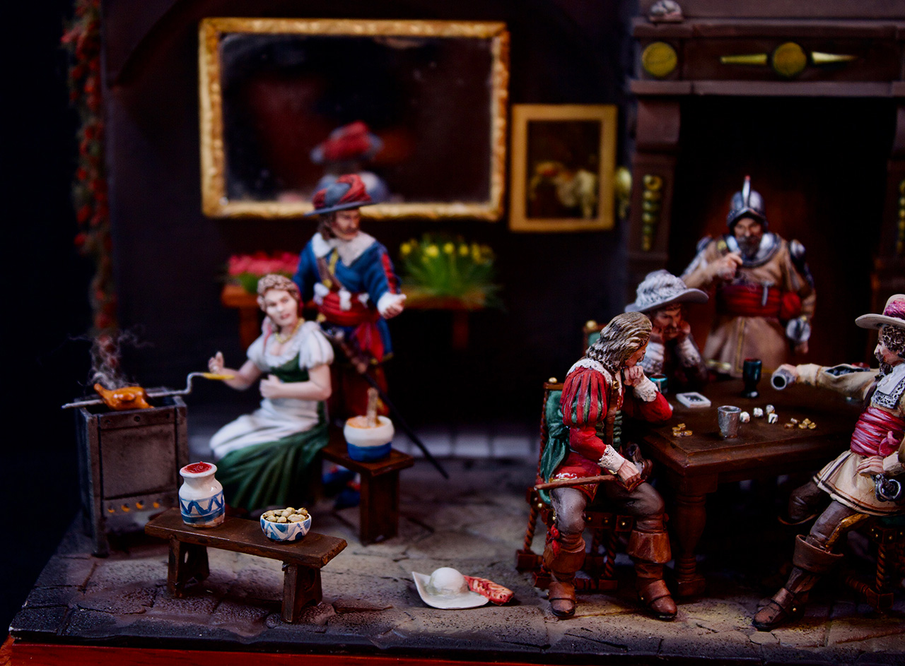 Dioramas and Vignettes: In tavern, photo #8