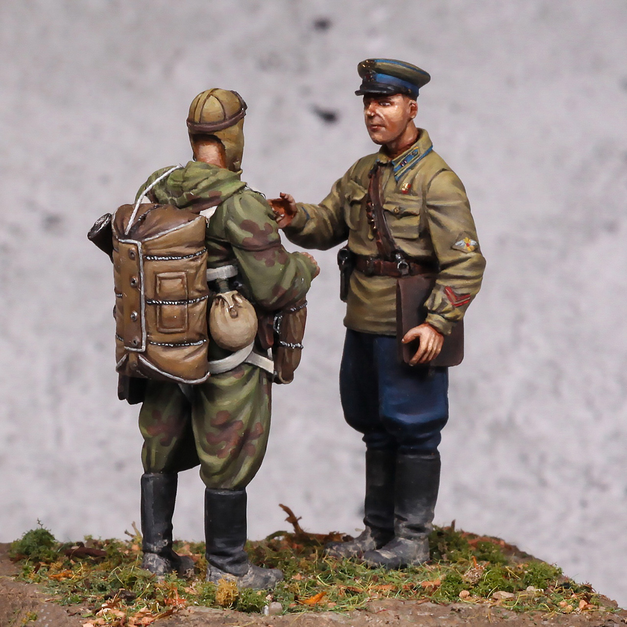 Figures: Red Army airborne commanders, 1941, photo #10