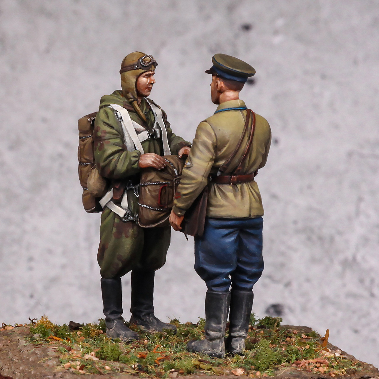 Figures: Red Army airborne commanders, 1941, photo #3