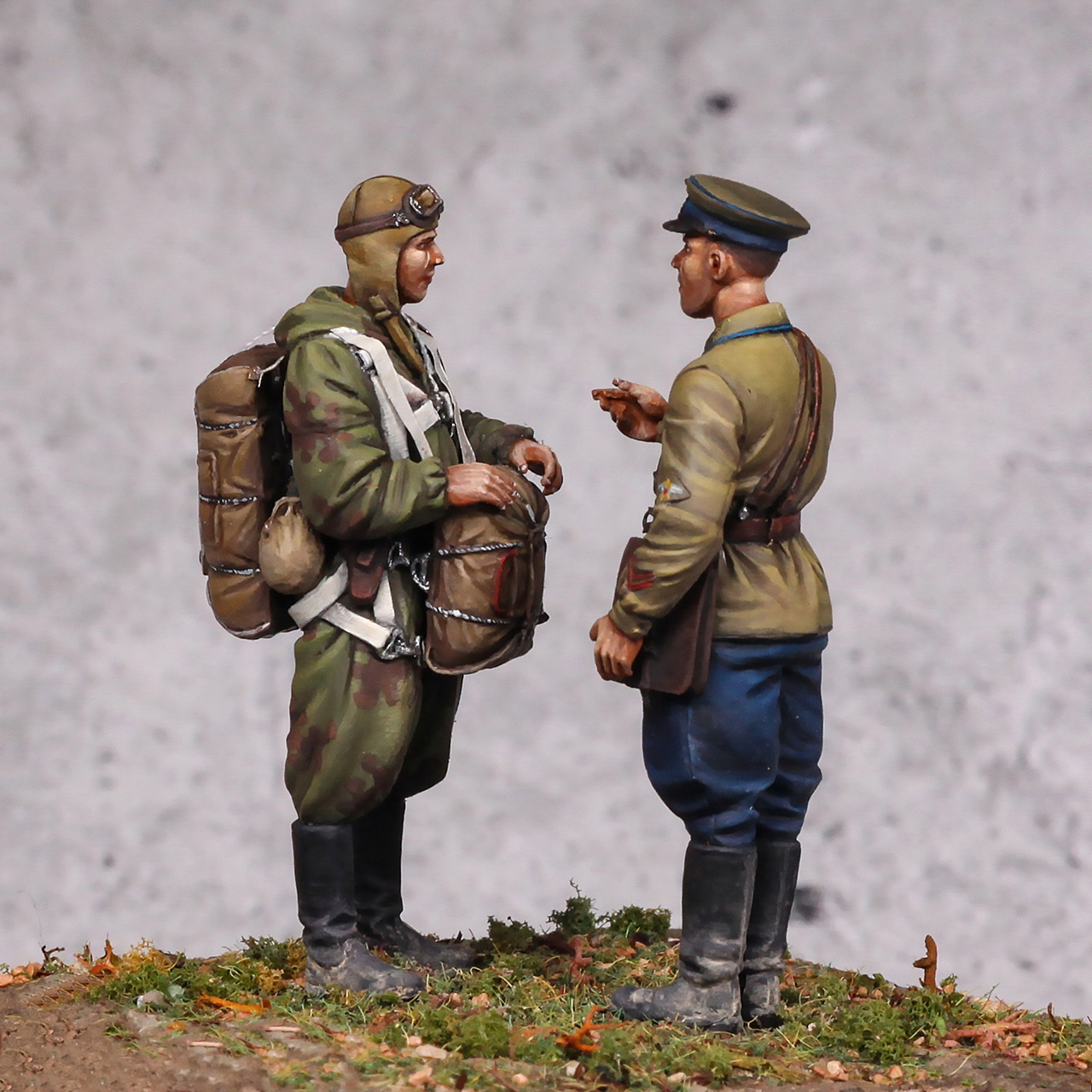 Figures: Red Army airborne commanders, 1941, photo #4