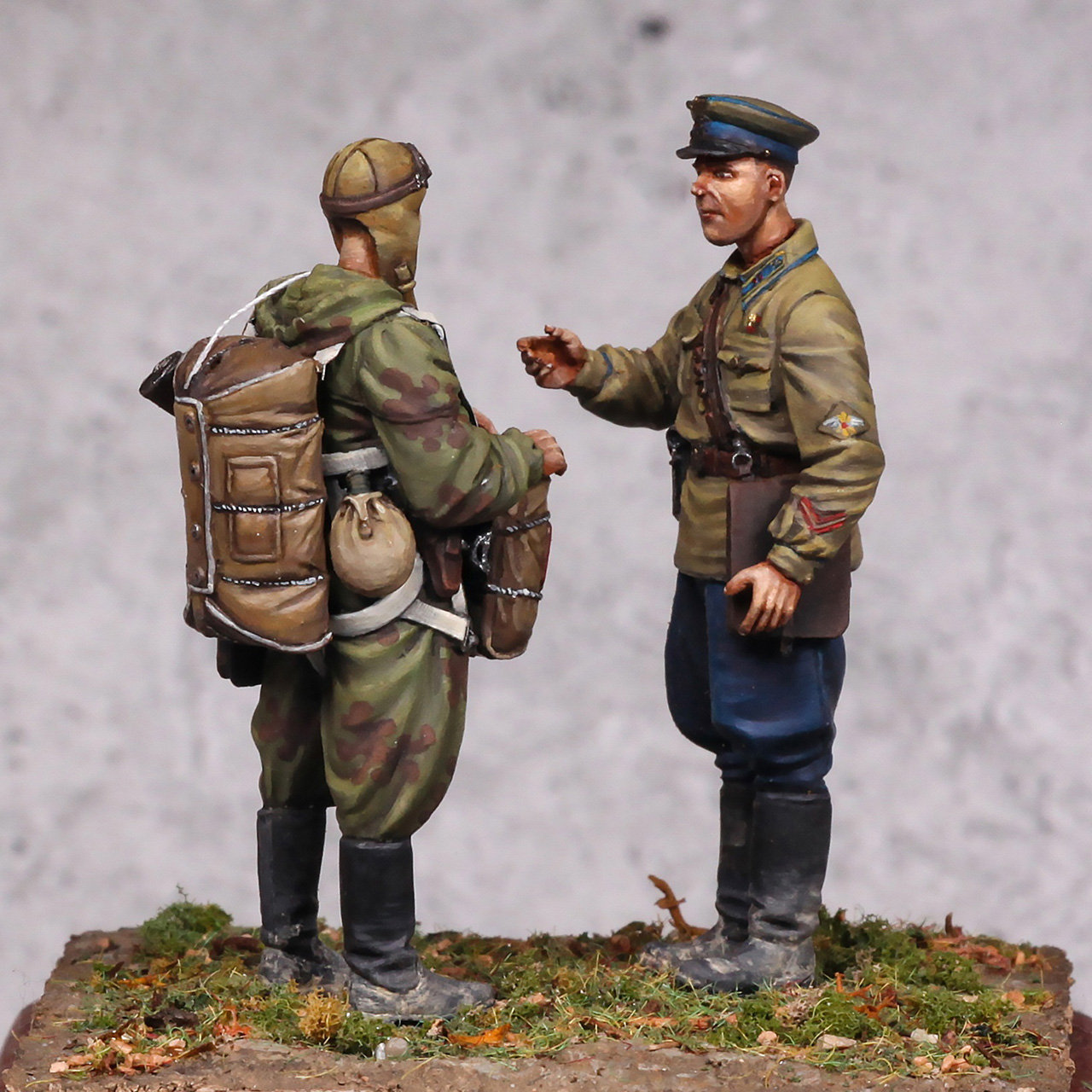Figures: Red Army airborne commanders, 1941, photo #5