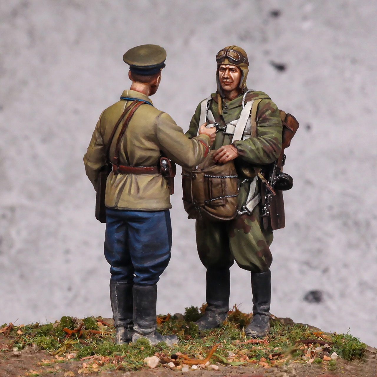Figures: Red Army airborne commanders, 1941, photo #6