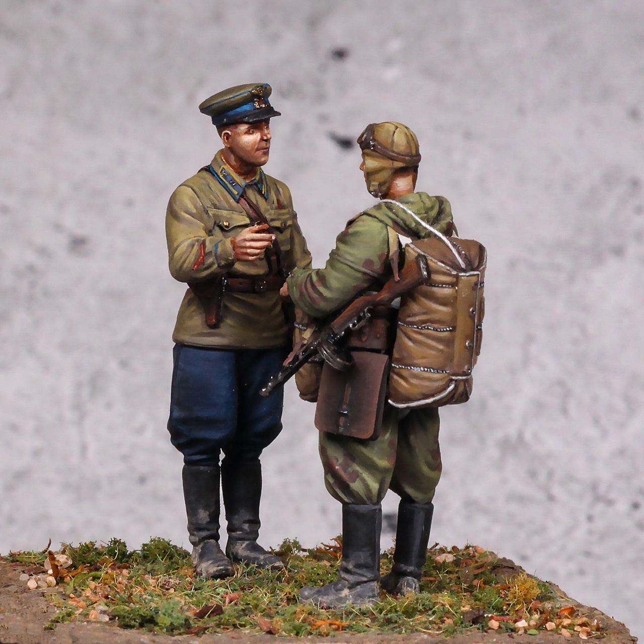 Figures: Red Army airborne commanders, 1941, photo #7