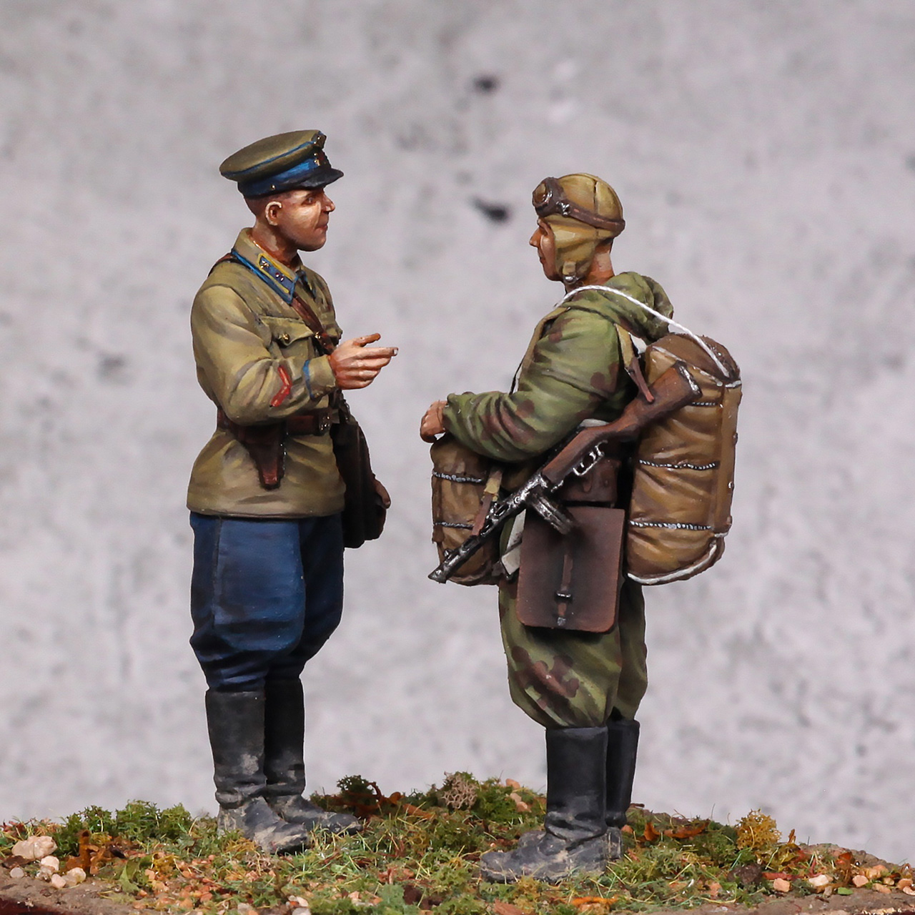 Figures: Red Army airborne commanders, 1941, photo #9