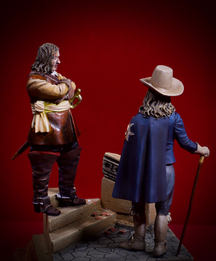 Figures: Charles I and Oliver Cromwell, photo #1