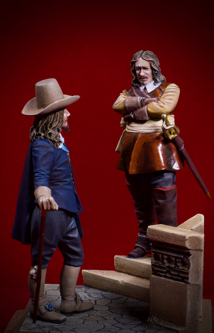 Figures: Charles I and Oliver Cromwell, photo #2