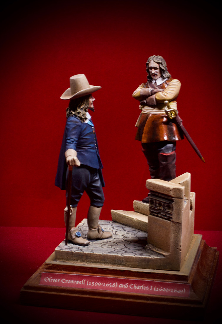 Figures: Charles I and Oliver Cromwell, photo #5