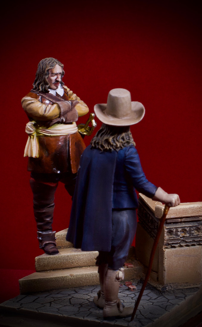Figures: Charles I and Oliver Cromwell, photo #6