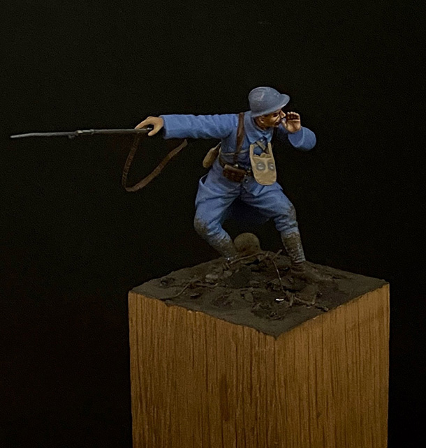 Figures: French infantryman, 1916