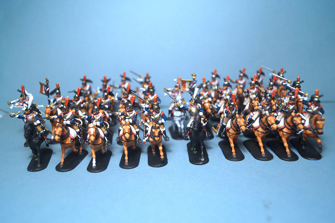 Figures: Company of 10th Cuirassiers, Great Army , photo #2