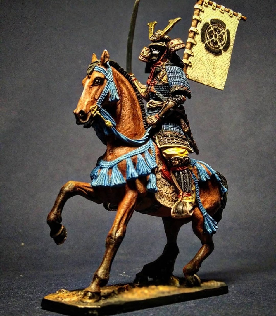 Figures: Mounted samurai, 16-17th cent., photo #2