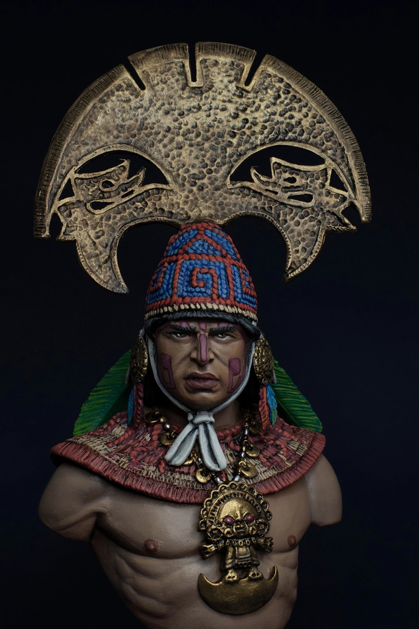 Figures: Moche warrior, photo #1