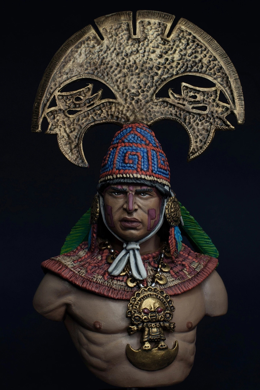 Figures: Moche warrior, photo #2