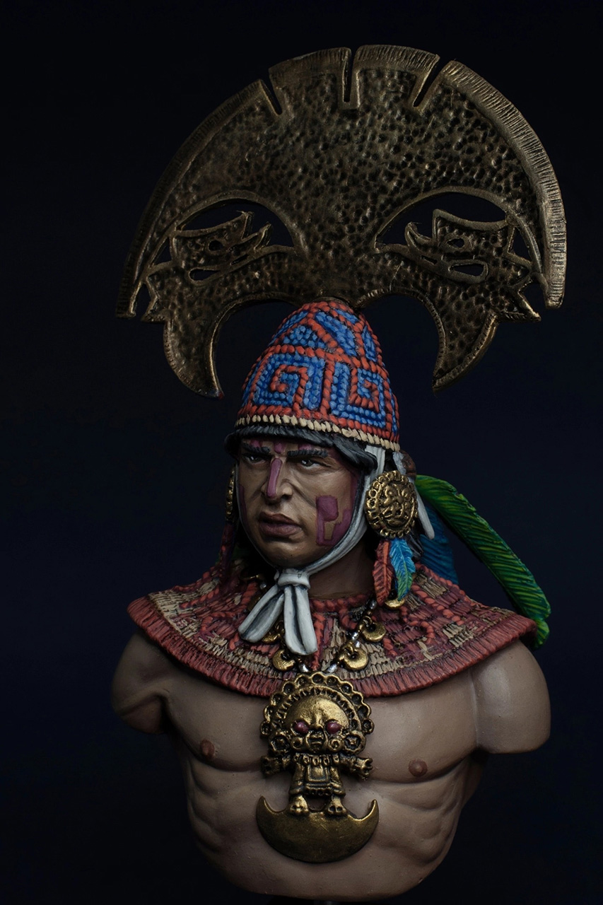 Figures: Moche warrior, photo #3