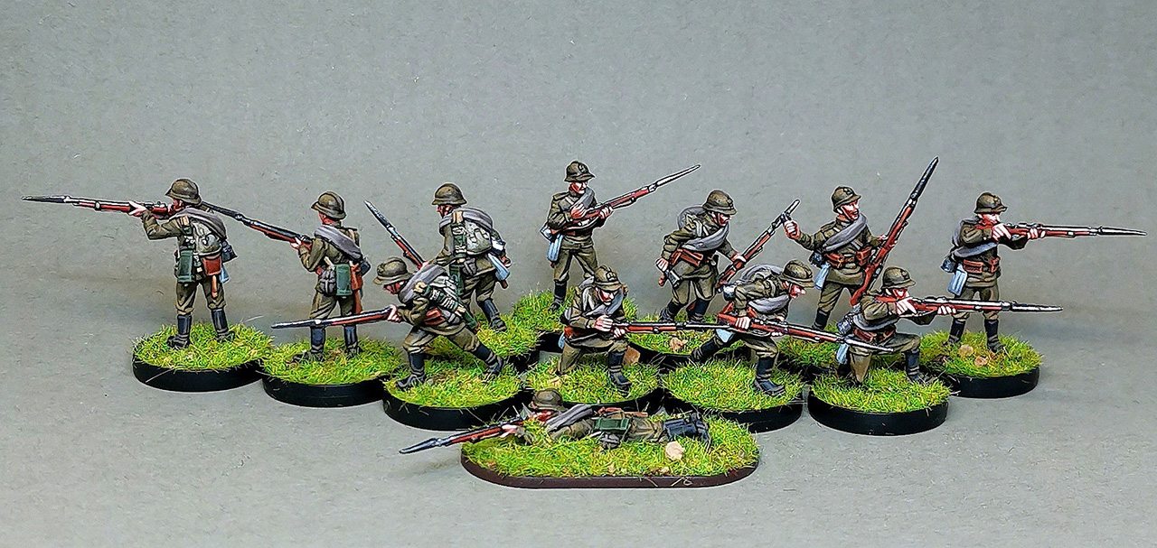 Dioramas and Vignettes: Russian infantry in helmets, WWI, photo #3