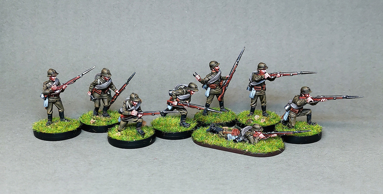 Dioramas and Vignettes: Russian infantry in helmets, WWI, photo #4