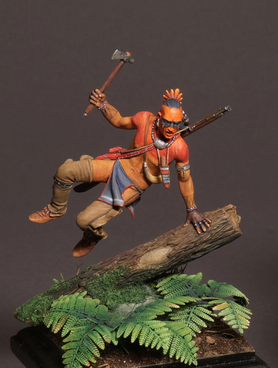 Figures: Shawnee warrior, photo #2