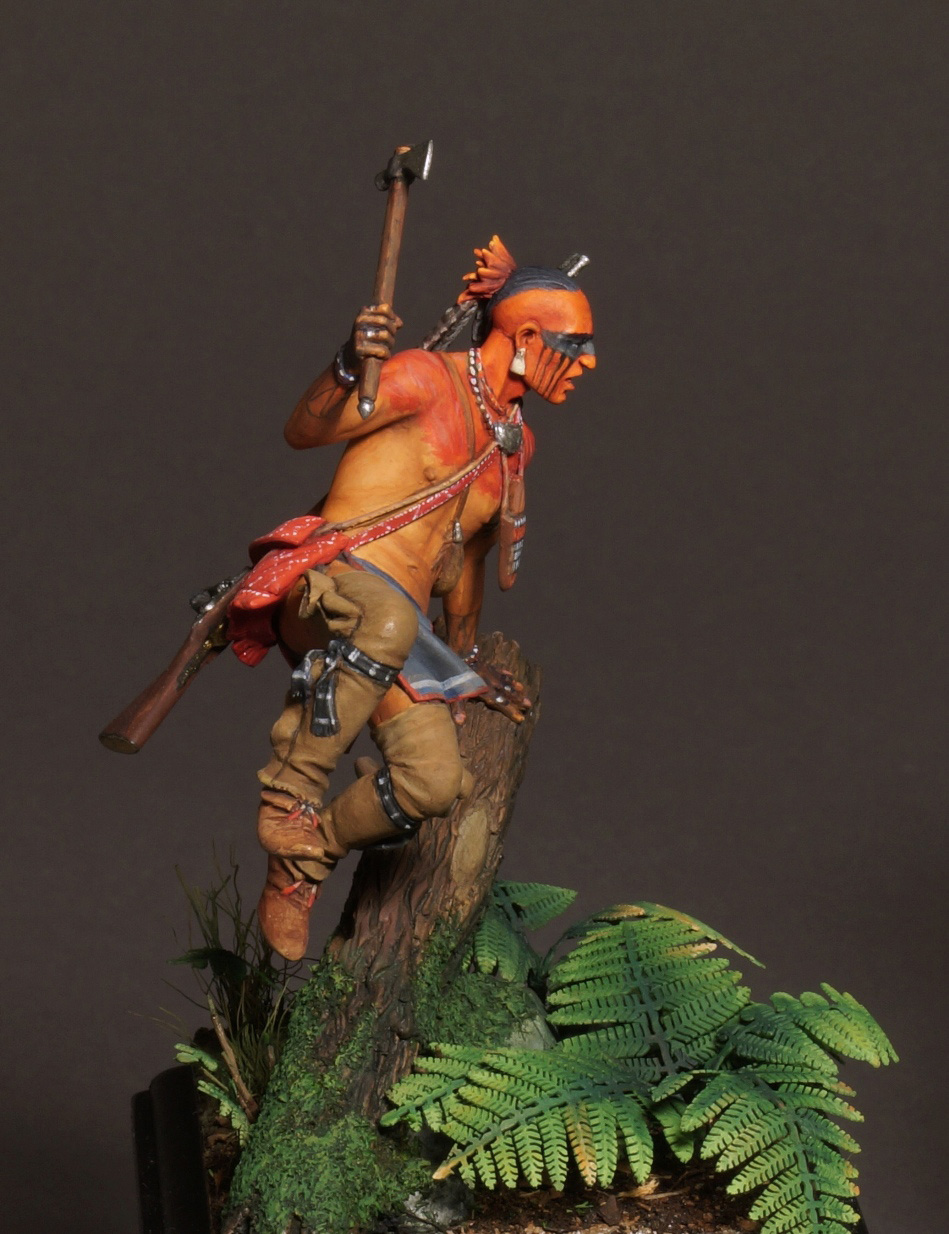 Figures: Shawnee warrior, photo #4
