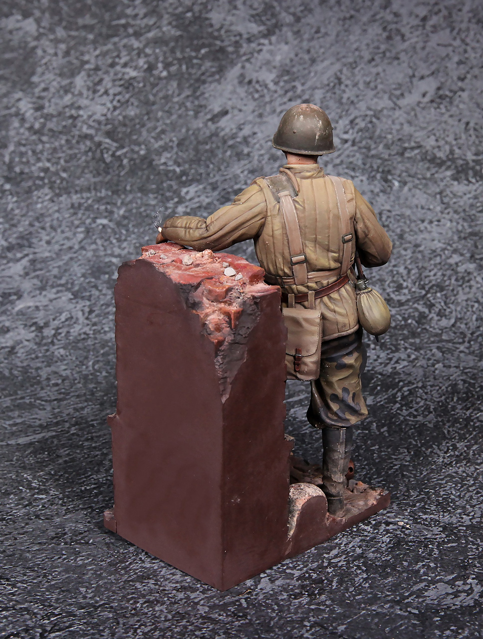 Figures: Soviet assault troops machine gunner, 1943-45, photo #5