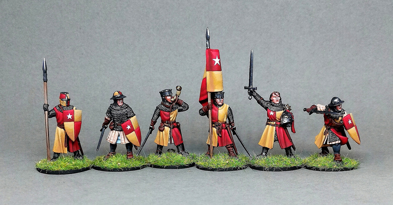 Figures: Earl Oxford and his entourage, photo #1