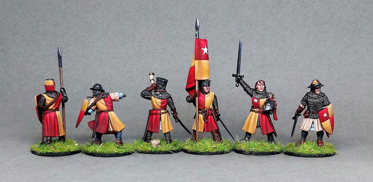 Figures: Earl Oxford and his entourage, photo #2