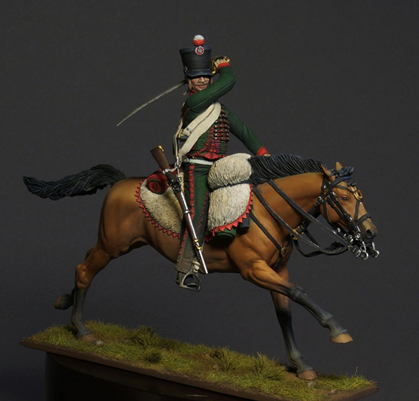 Figures: 8th French Hussars, 1809