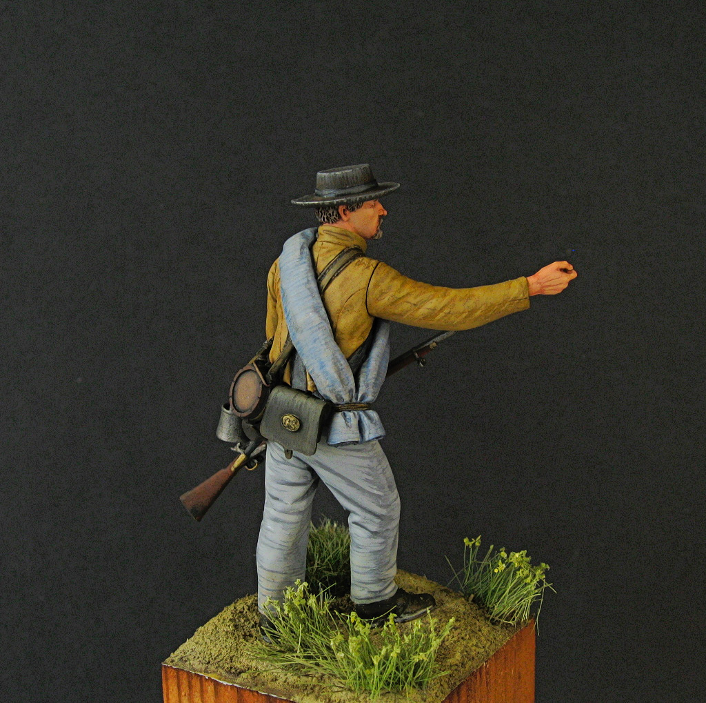 Figures: Confederate soldier, photo #4