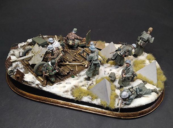 Dioramas and Vignettes: Under Attack (East Prussia, March 1945)